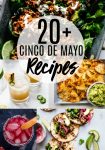These Cinco de Mayo recipes will have you prepared for a festive holiday! 20+ Mexican food recipes including appetizers, tacos and margaritas. #cincodemayo #cincodemayorecipes #mexicanfood