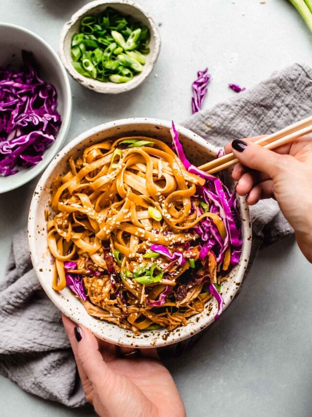 Spicy Peanut Noodles