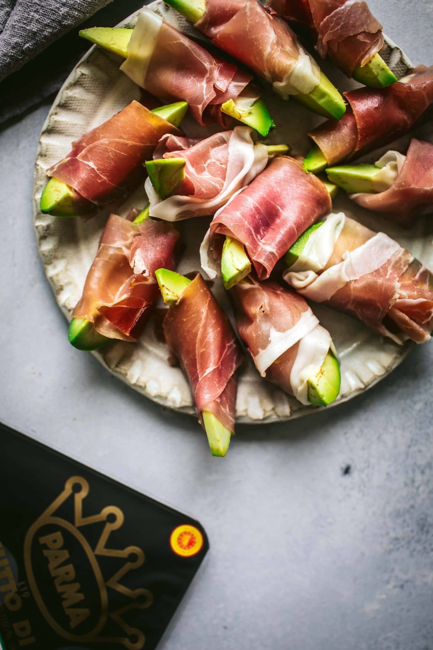Prosciutto Wrapped Avocado Appetizers Platings + Pairings