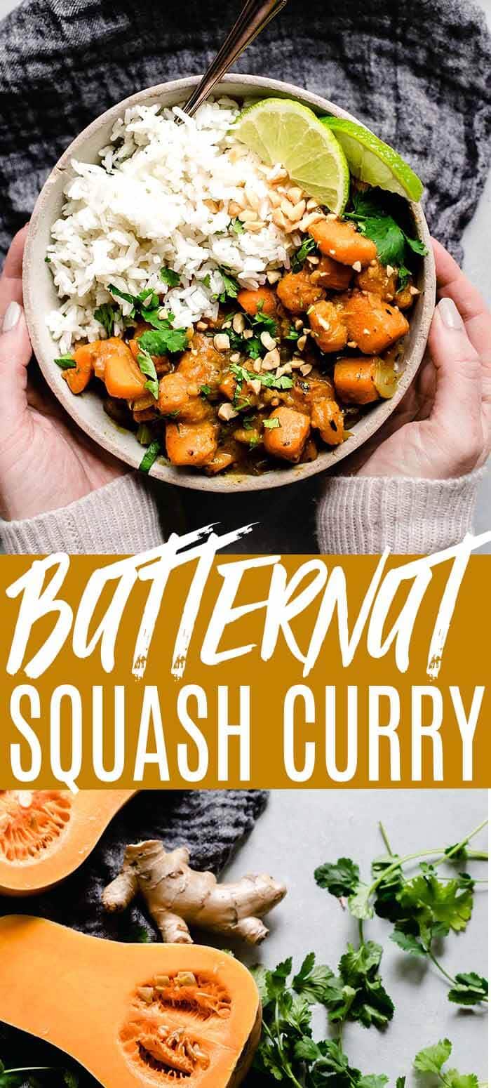 Indian Butternut Squash Curry + VIDEO Platings + Pairings