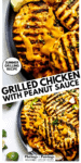 Grilled Chicken with Peanut Sauce