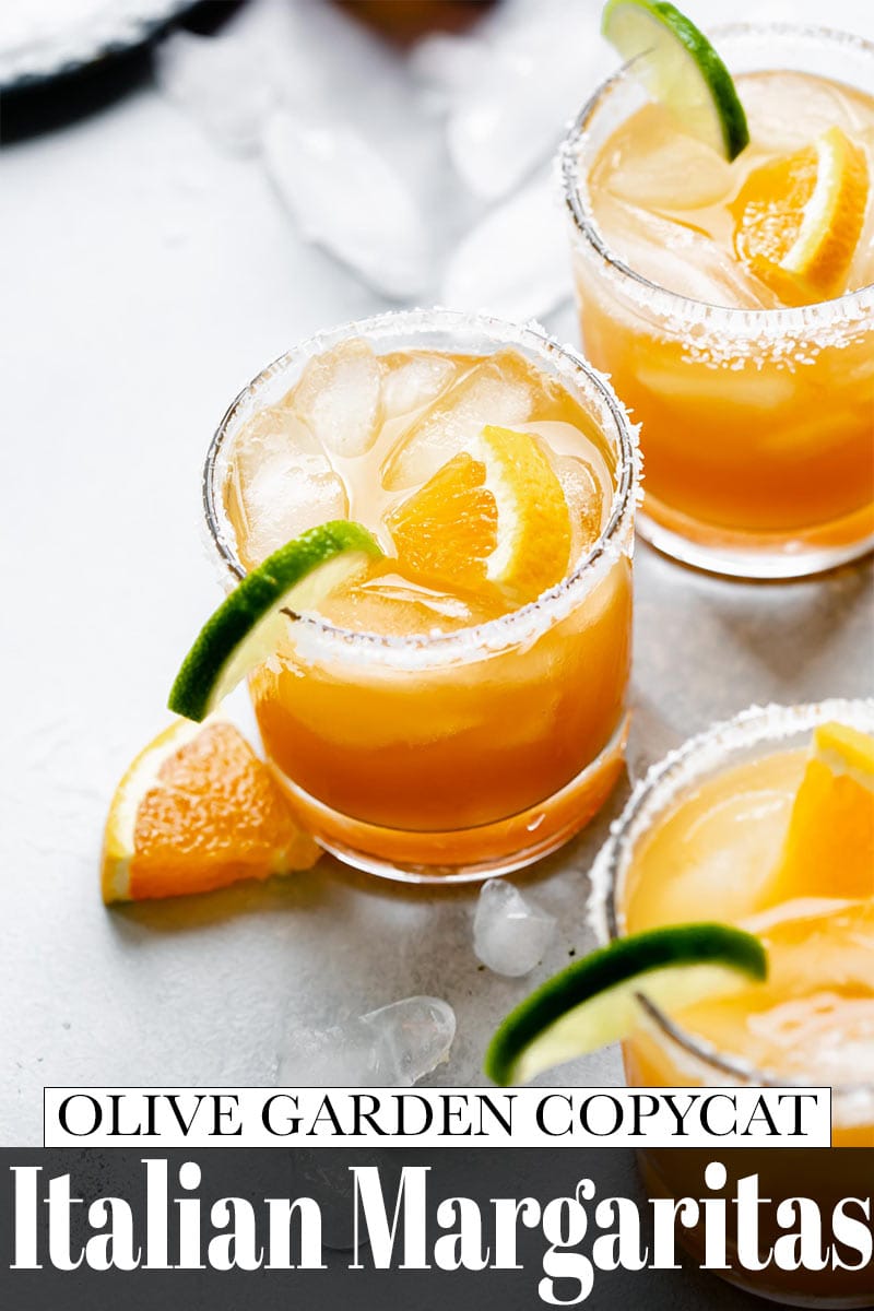 Italian Margarita Recipe with Amaretto Platings + Pairings