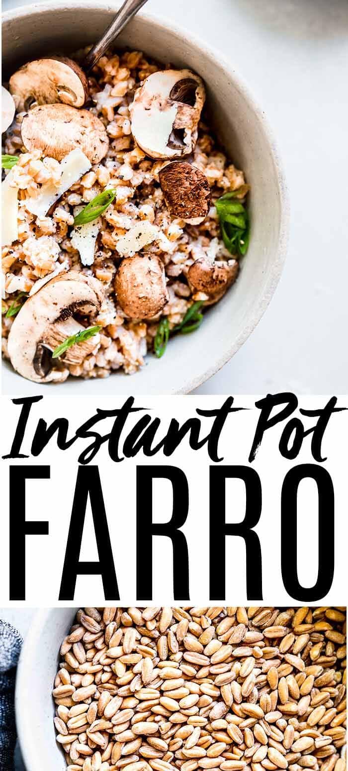 How to Make Instant Pot Farro (Easiest Recipe!!)