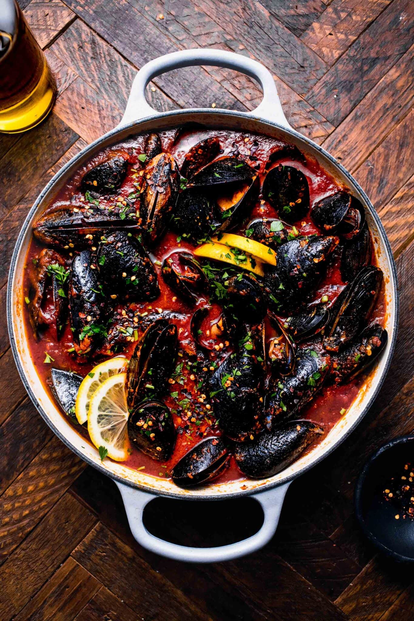 The BEST Mussels Marinara (Easy 20Minute Recipe)