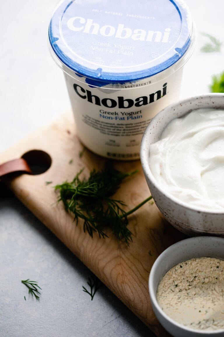Easy Greek Yogurt Ranch Dip 3Ingredient Recipe