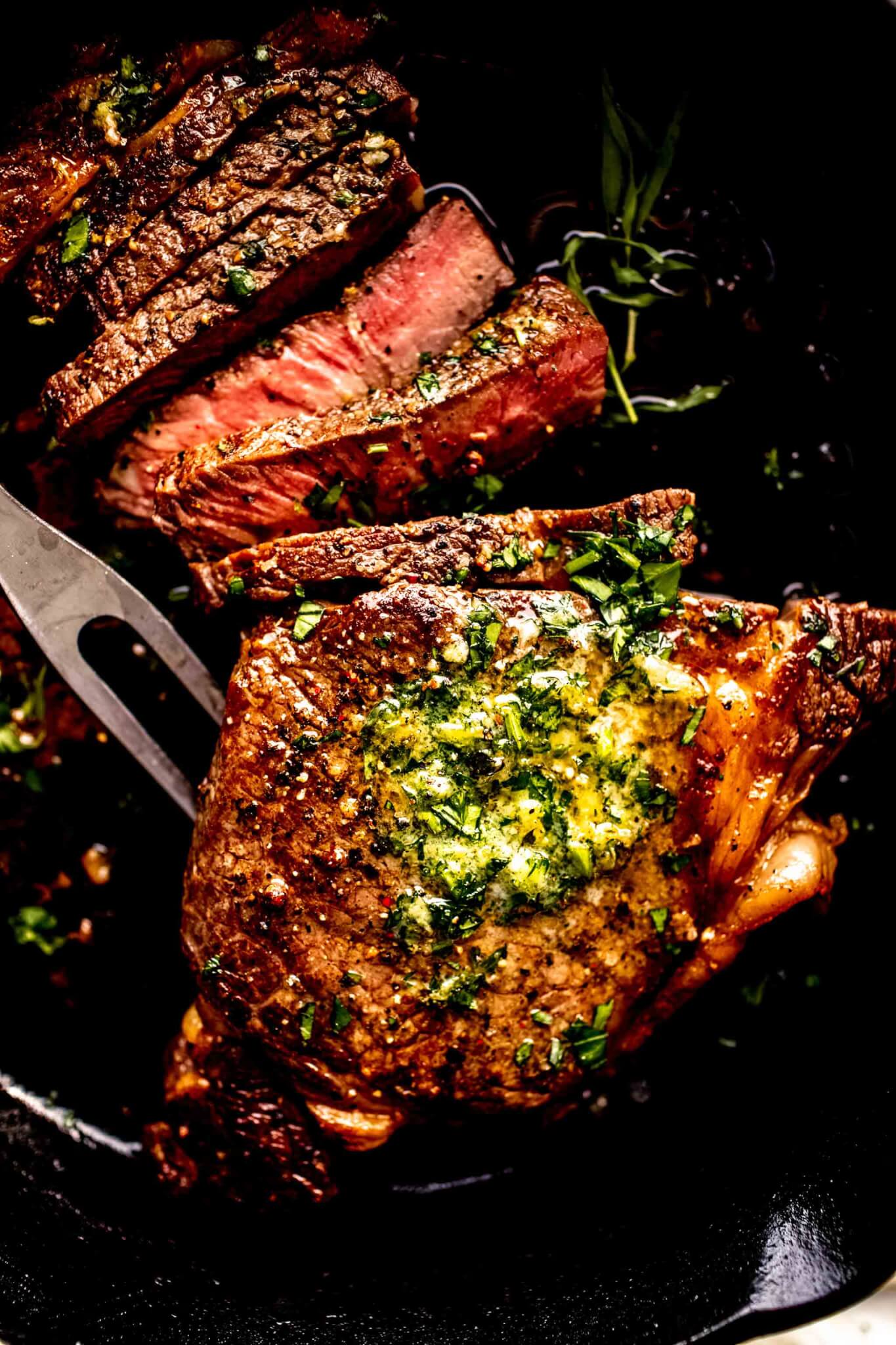 Sous Vide Ribeye Steak (with Compound Butter!!!)