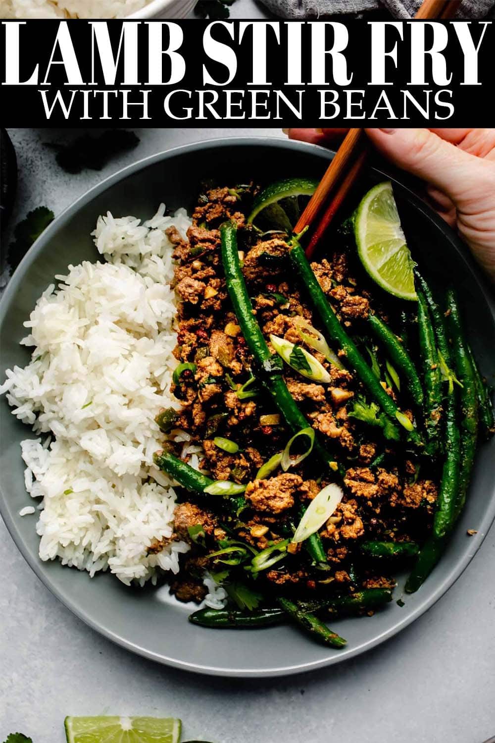 EASY Ground Lamb Stir Fry (30Minute Recipe)