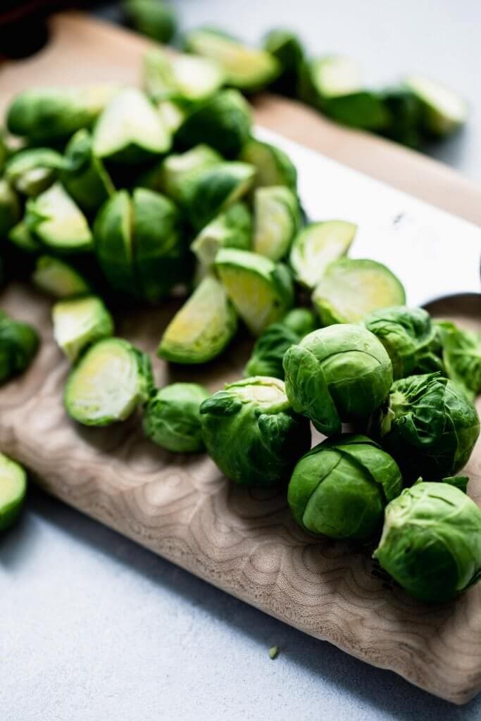 Crispy Air Fryer Brussel Sprouts with Balsamic Platings + Pairings