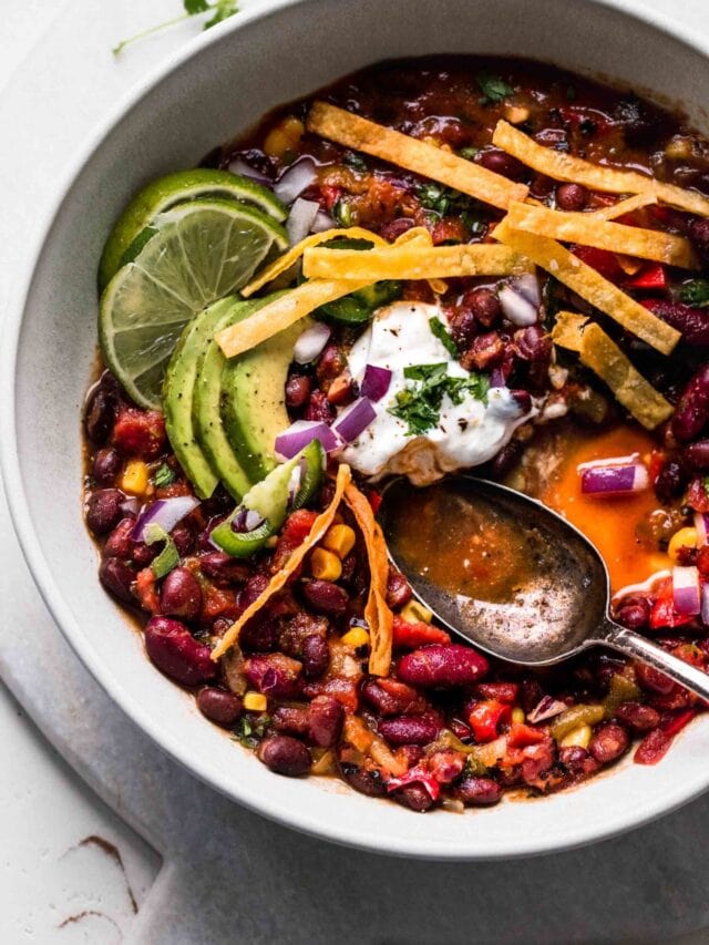 Instant Pot Vegetarian Chili