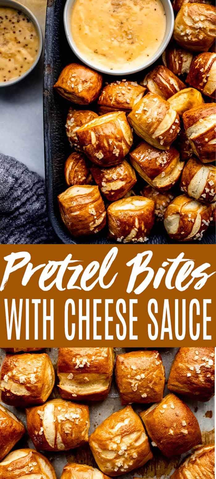 Pretzel Bites with Cheese Dip (Flavored 3 Ways!) Platings + Pairings