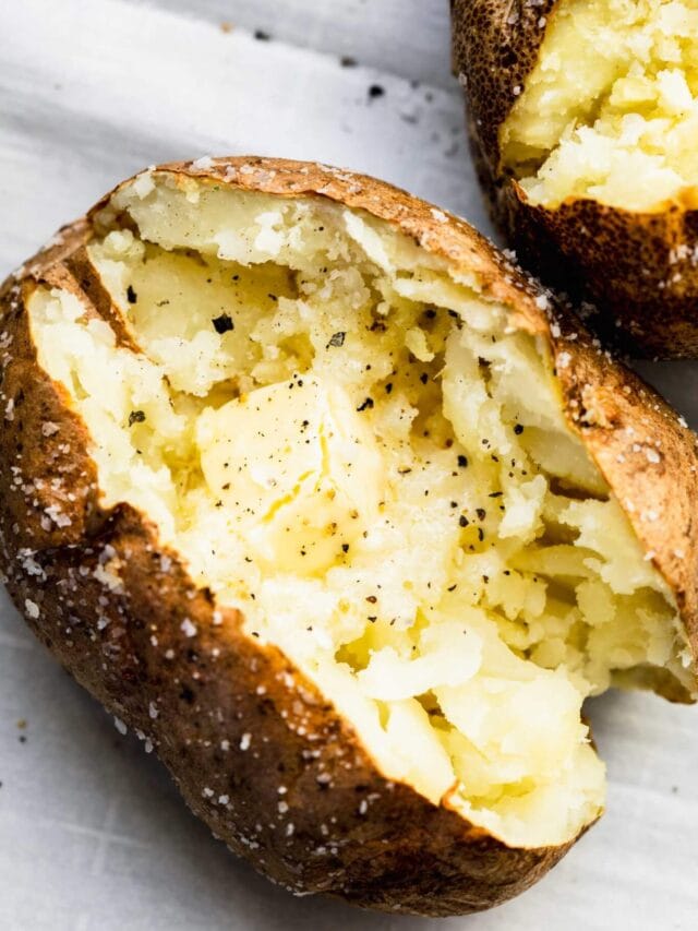 Air Fryer Baked Potatoes