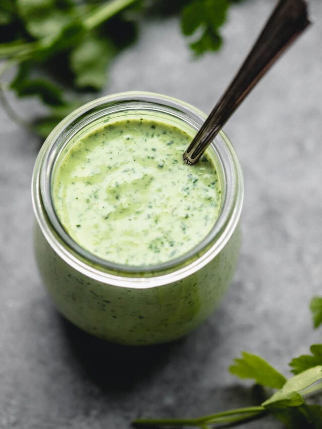 Green Goddess Salad Dressing