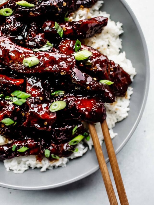 EASY Mongolian Beef Recipe