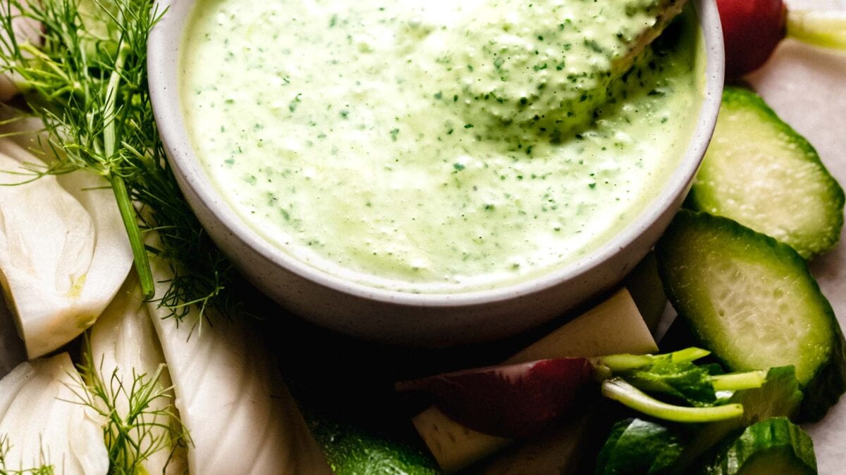 melting pot green goddess dressing recipe Dip with Vegetable Stir-fry Creamy Greek Green Goddess Dip