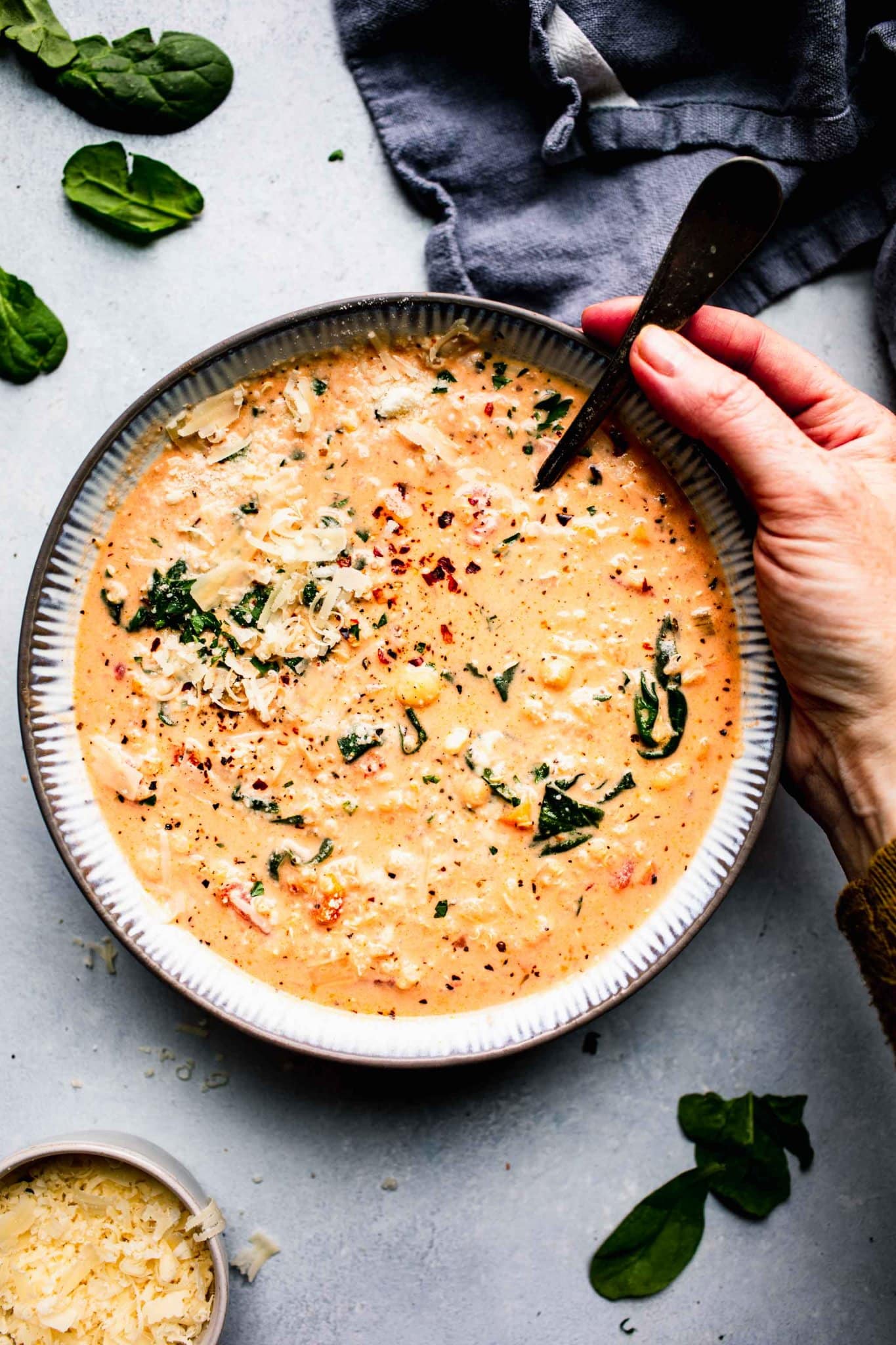 Quinoa Soup // Creamy + Delicious Platings + Pairings