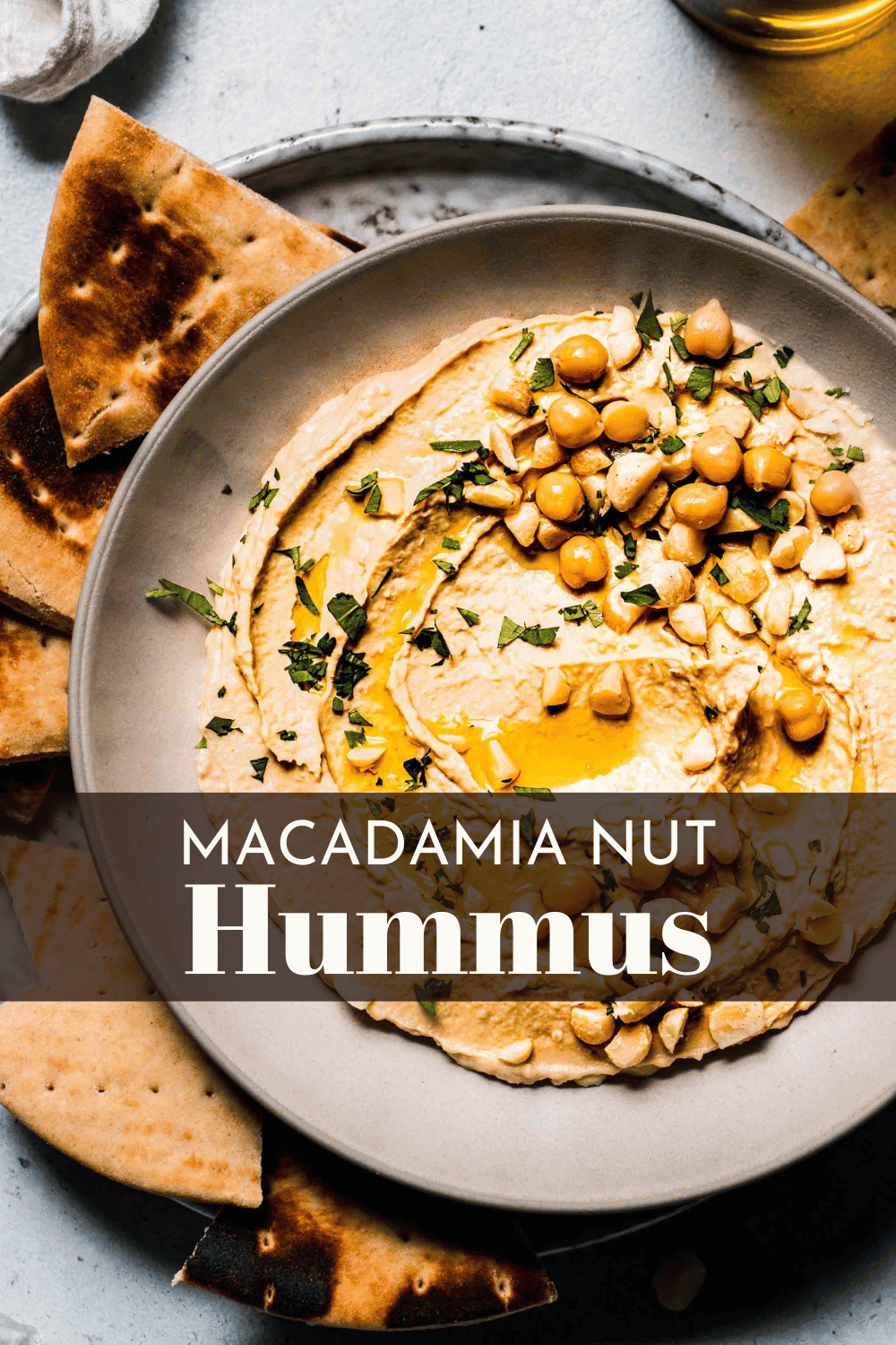 Macadamia Nut Hummus Platings + Pairings