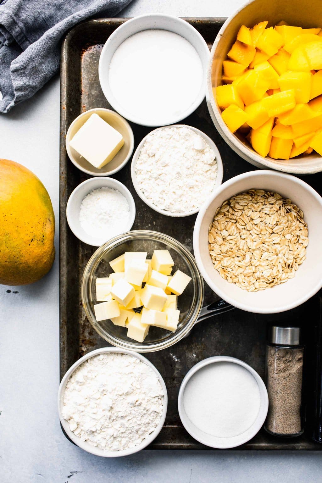 The BEST Mango Cobbler Recipe (Easy Mango Crisp)