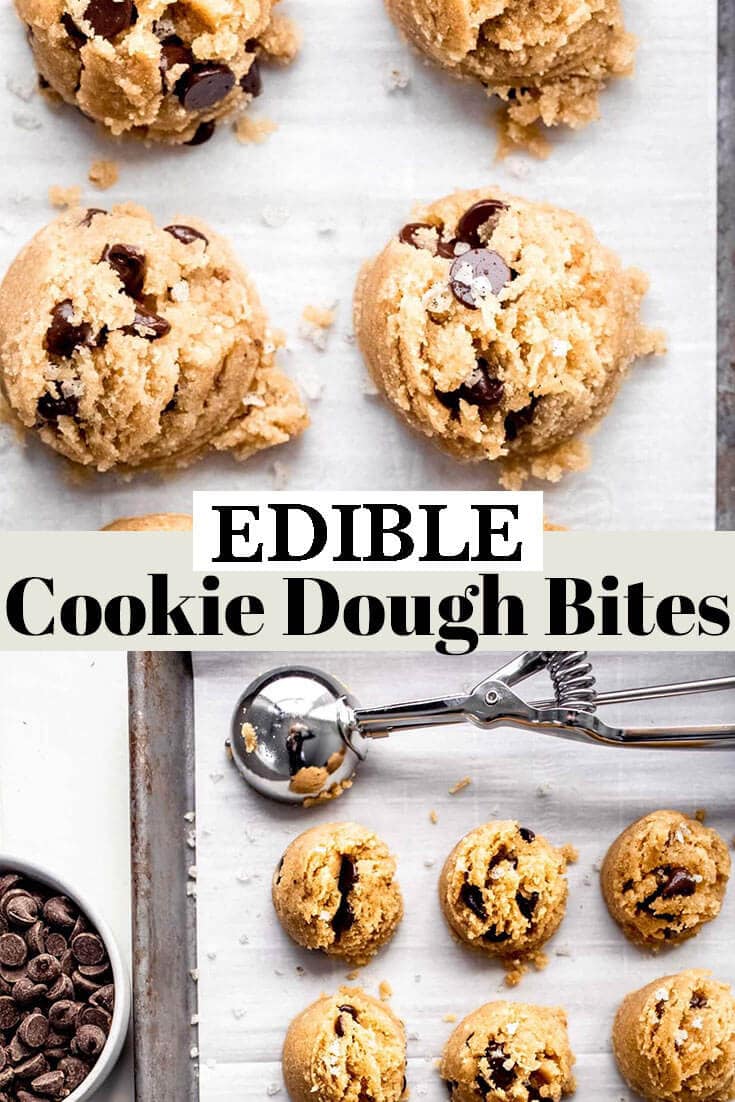 Cookie Dough Bites with Almond Flour Platings + Pairings