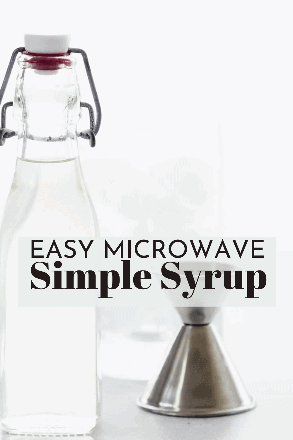 Microwave Simple Syrup (Quick + Easy) Platings + Pairings