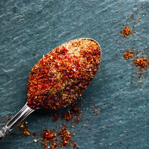 TACO SEASONING IN SPOON