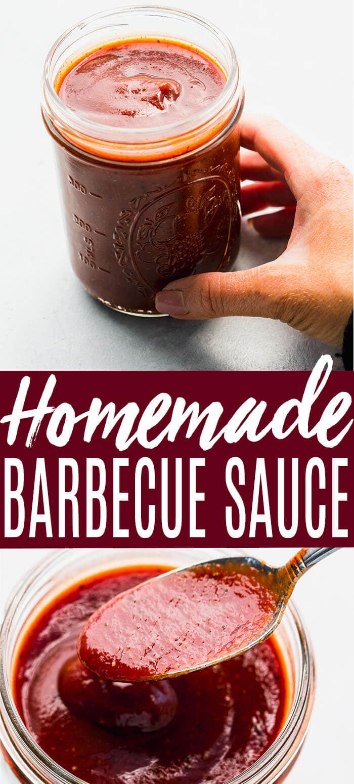 Easy BBQ Sauce Recipe (Homemade + Delicious!!!)