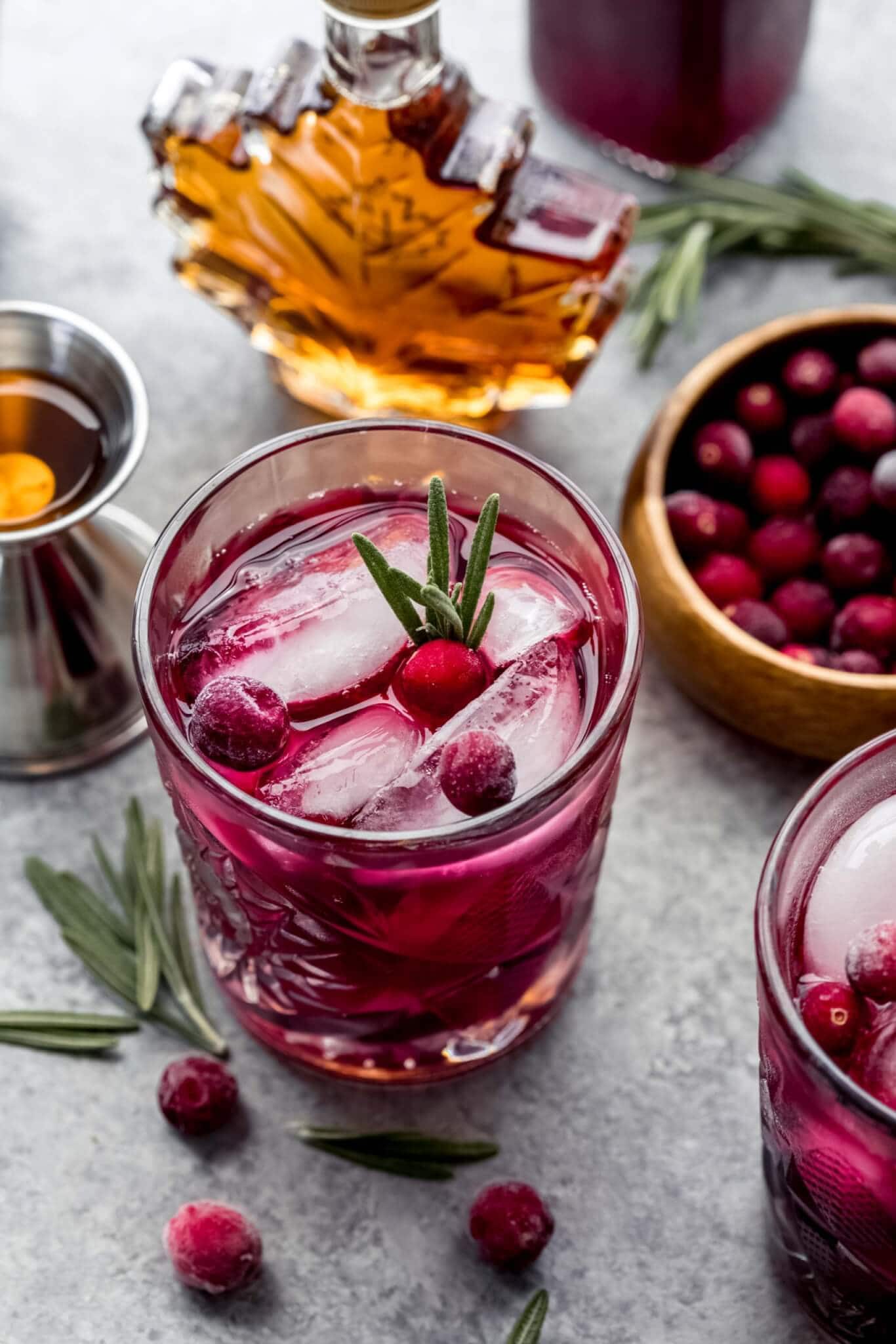 Cranberry Bourbon Cocktail