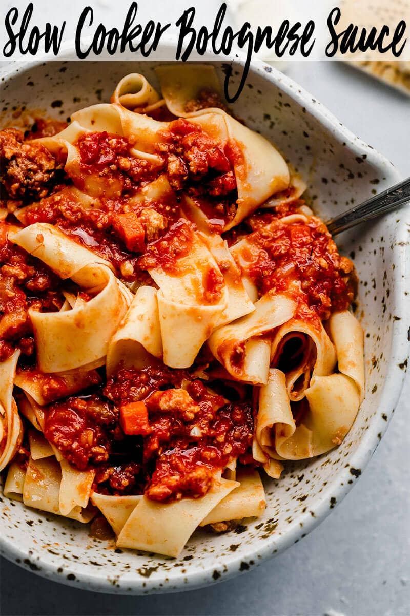 PERFECT Slow Cooker Bolognese Sauce Recipe Platings + Pairings