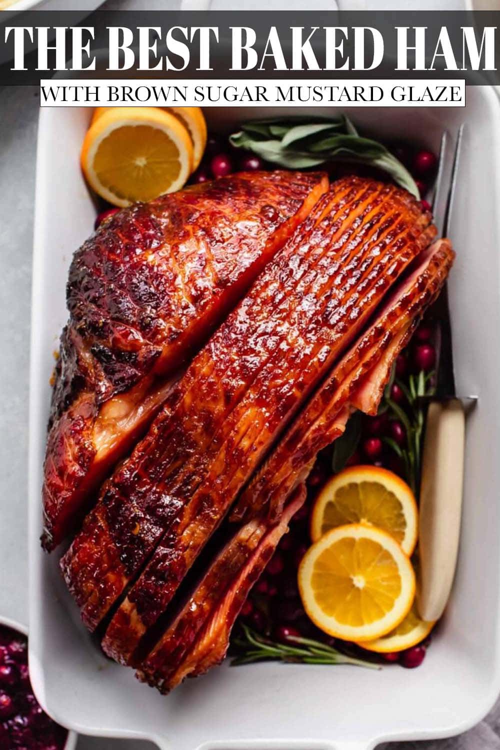 Brown Sugar Mustard Glaze for Ham (Glazed Ham Recipe) Platings + Pairings