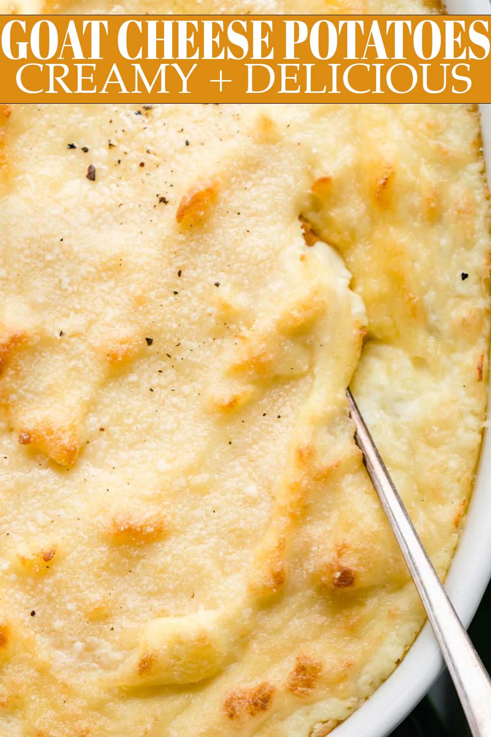 Creamy Goat Cheese Mashed Potatoes with Garlic Platings + Pairings