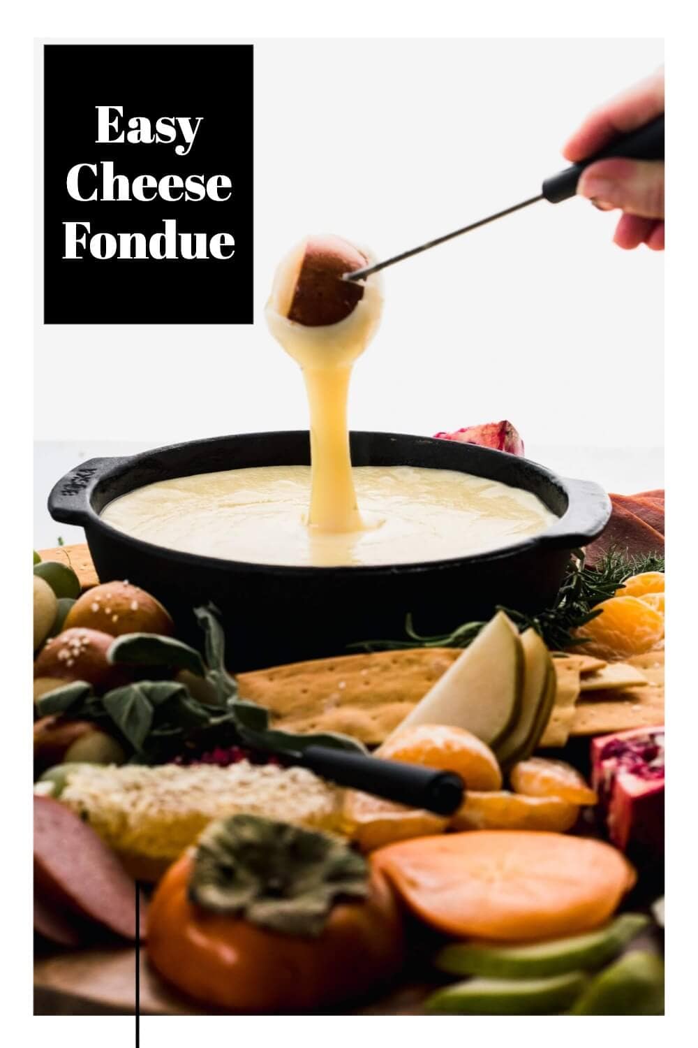 Classic Cheese Fondue Recipe Platings + Pairings