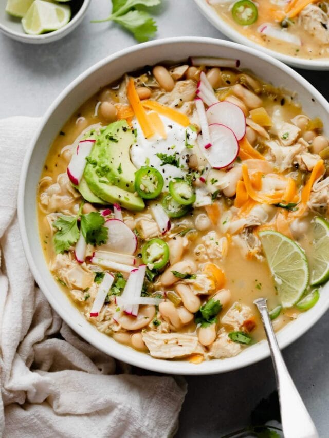 Creamy White Chicken Chili