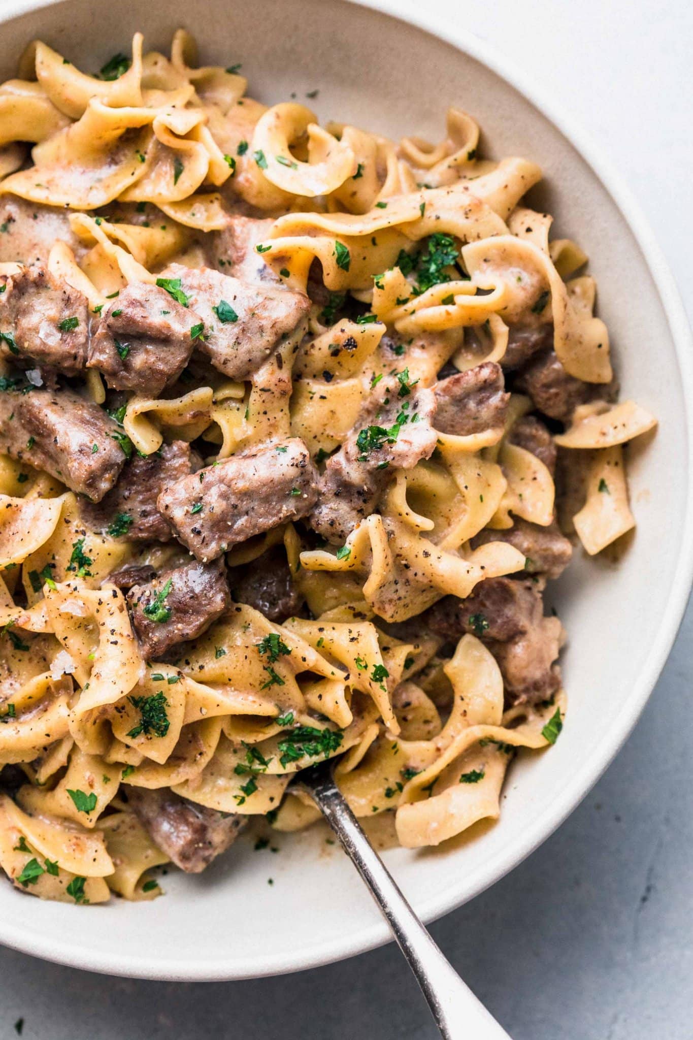 Classic Beef Stroganoff Recipe (Comforting + Delicious)