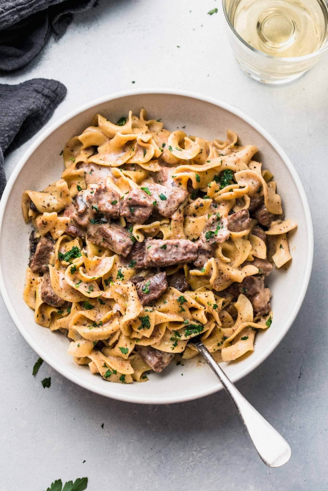 Classic Beef Stroganoff Recipe (Comforting + Delicious)