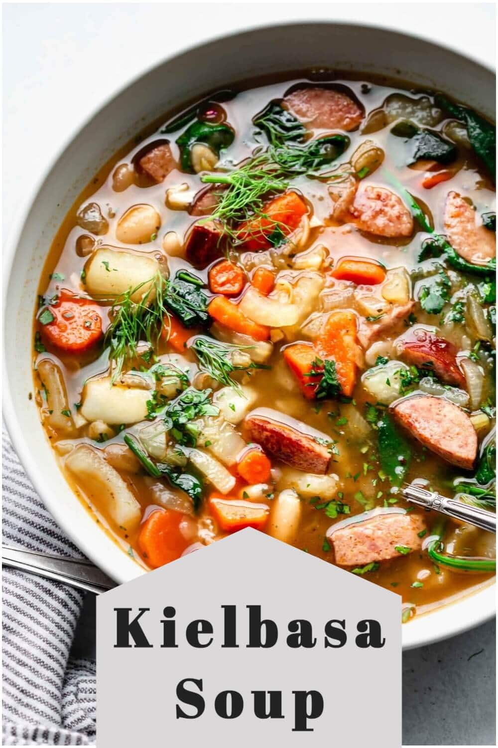 Easy Kielbasa Soup Recipe Platings + Pairings