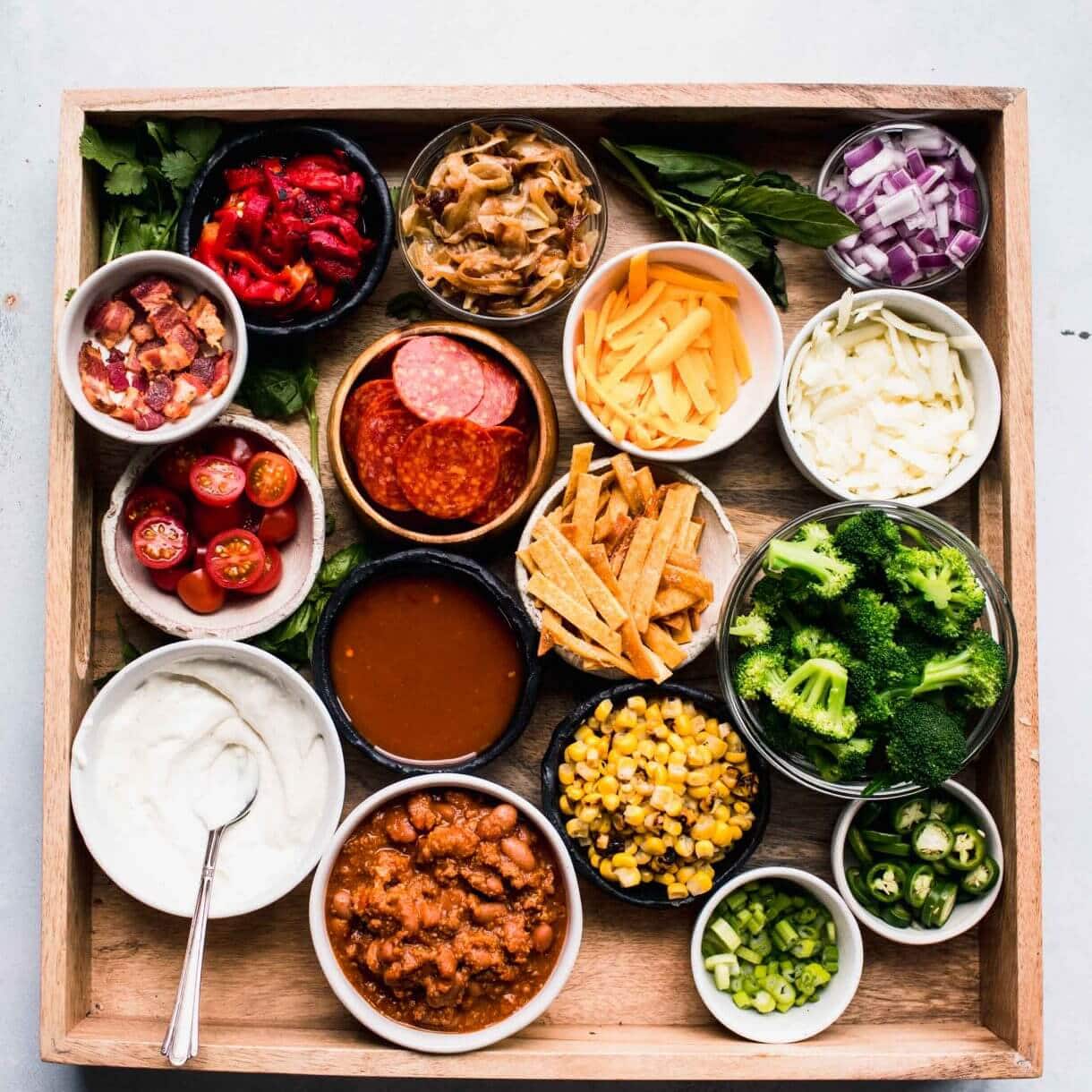 50+ BEST Loaded Baked Potato Toppings Ideas Platings + Pairings