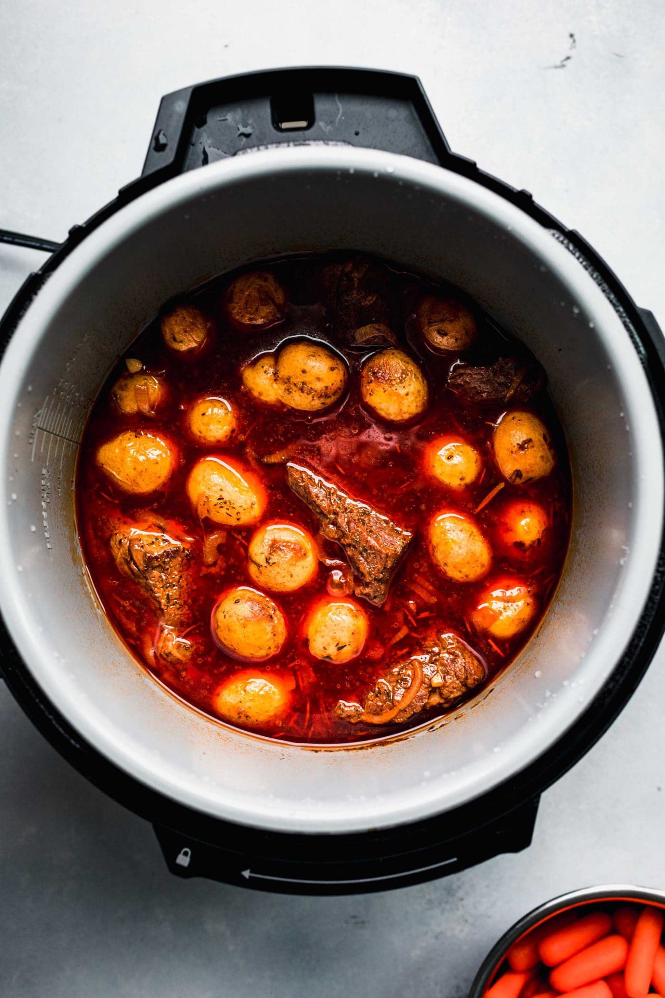 Instant Pot Pot Roast with Red Wine (Chuck Roast)