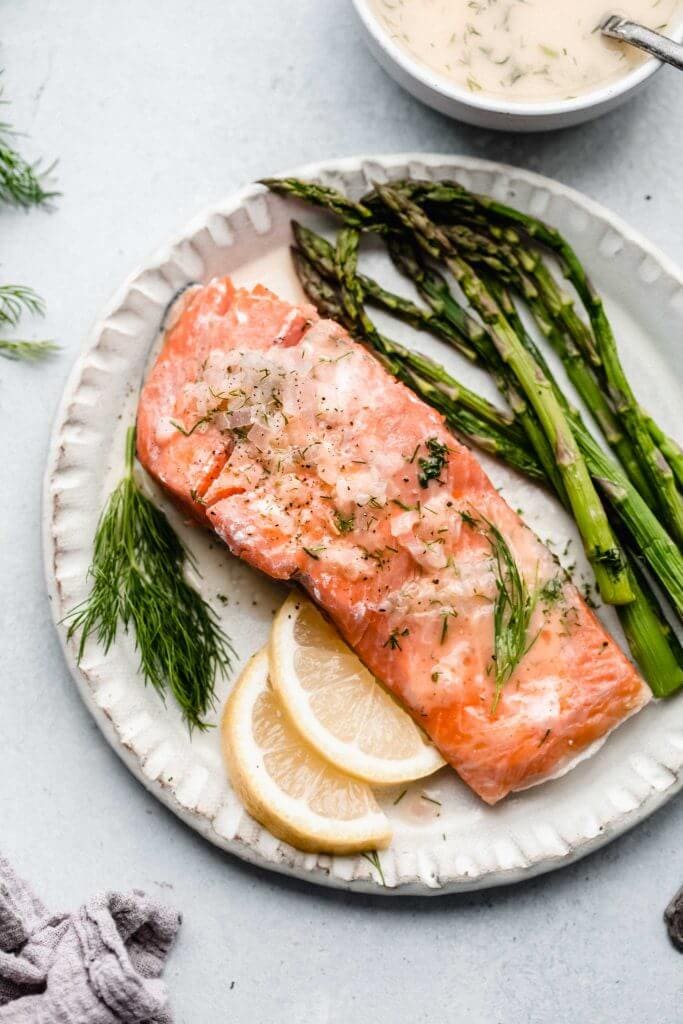 Sous Vide Salmon Easy Weeknight Dinner Platings + Pairings
