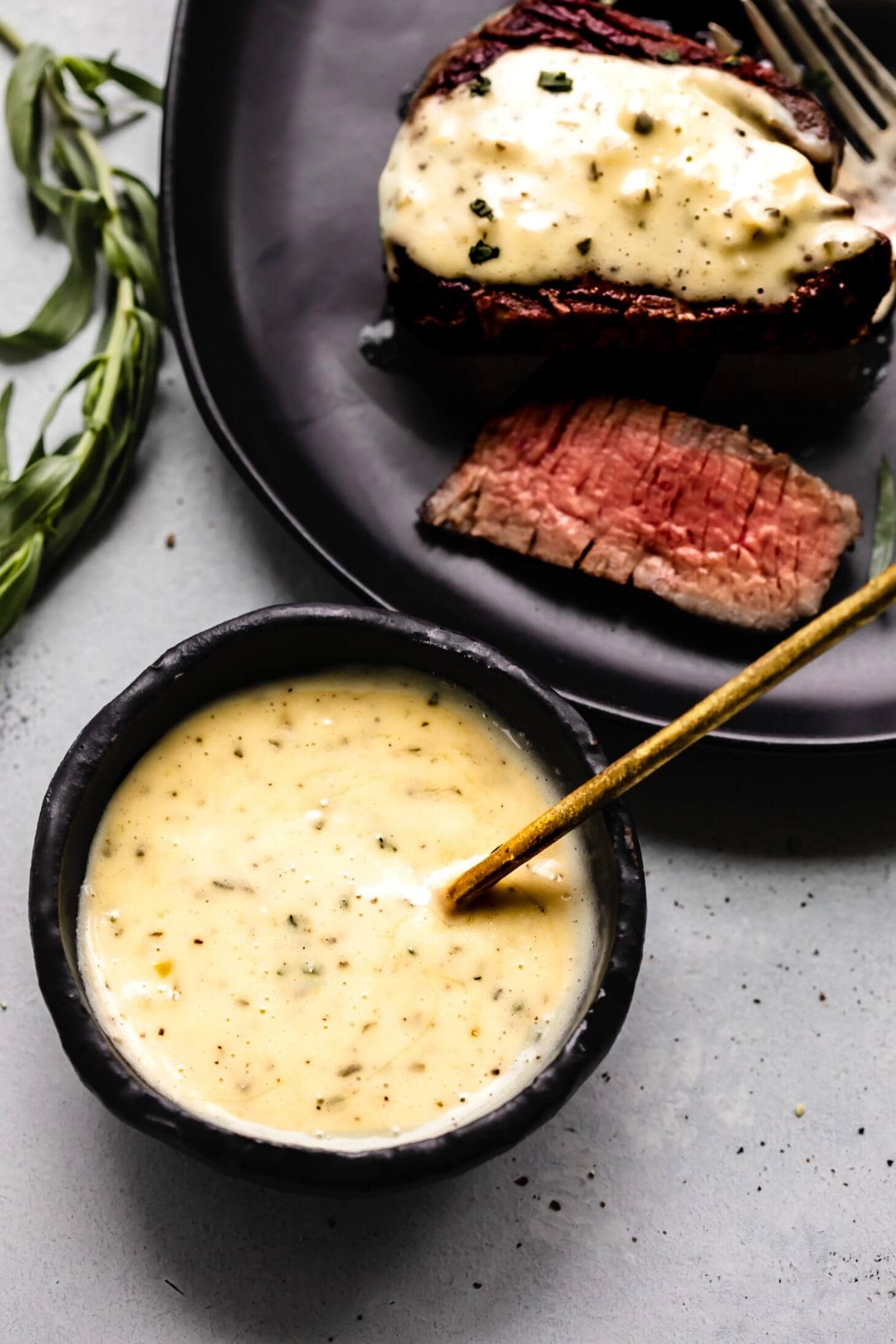 Easy Bearnaise Sauce Recipe (The BEST Steak Sauce)
