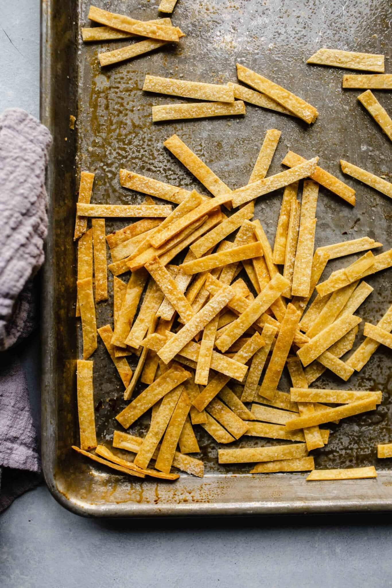 Tortilla Strips Easy & Crispy! Platings + Pairings