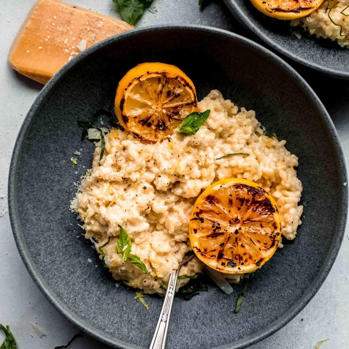 Lemon Risotto Recipe with Mascarpone Cheese