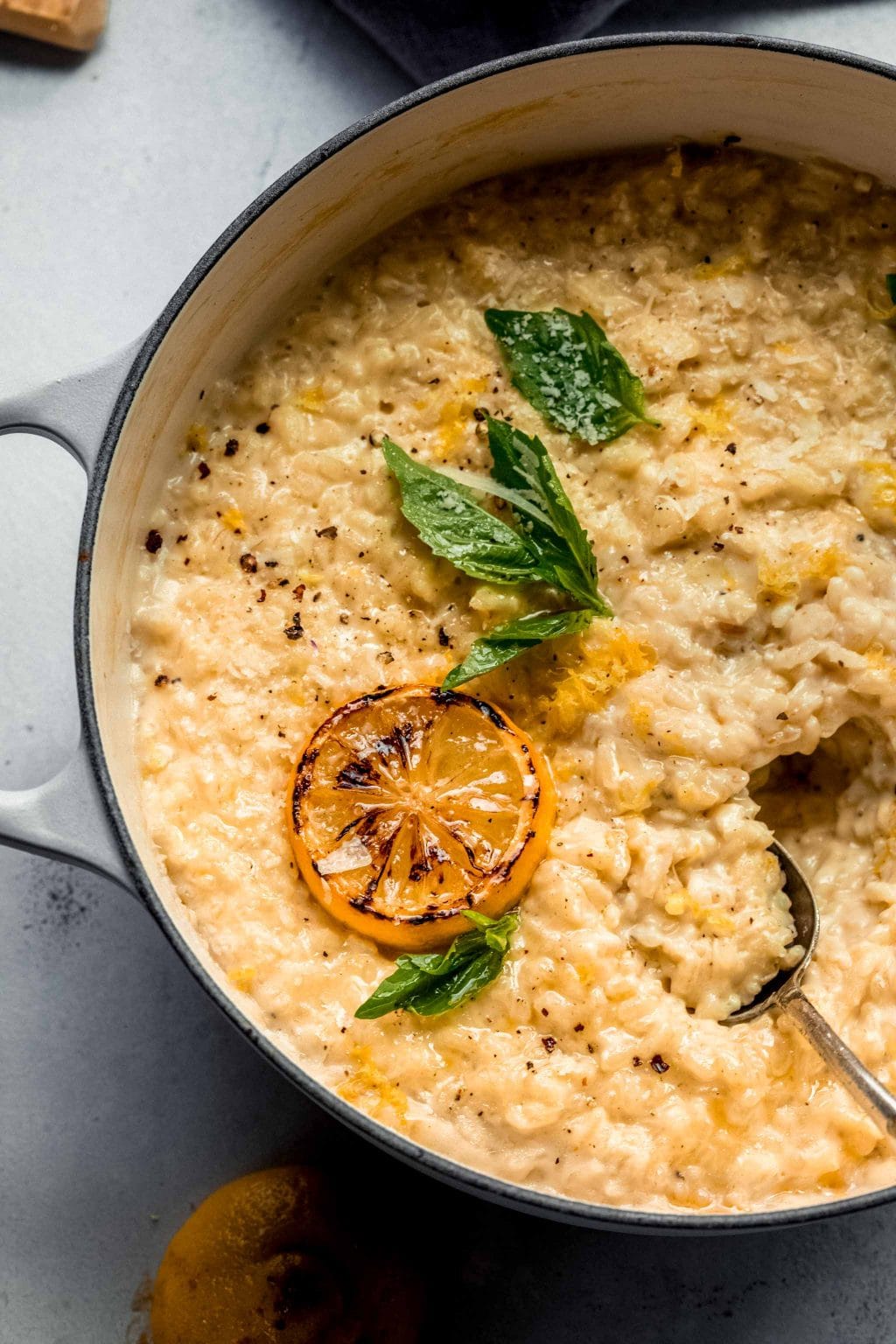 Lemon Risotto Recipe with Mascarpone Cheese