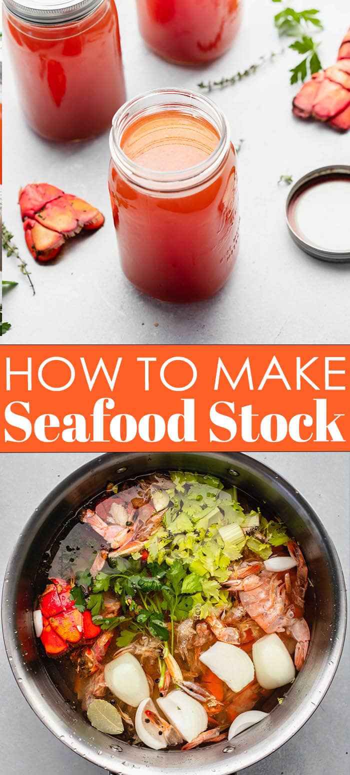 Seafood Stock Recipe (Instant Pot or Stovetop)