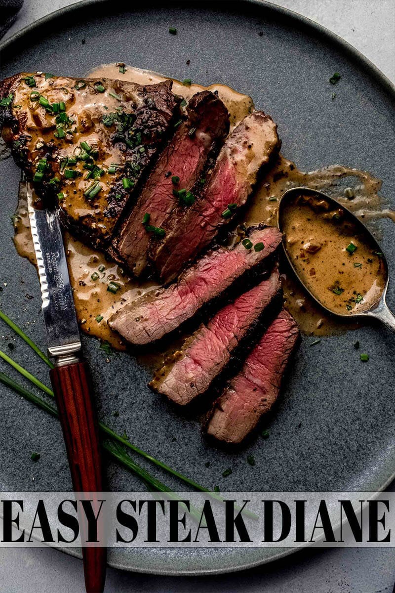 Classic Steak Diane Recipe Platings + Pairings