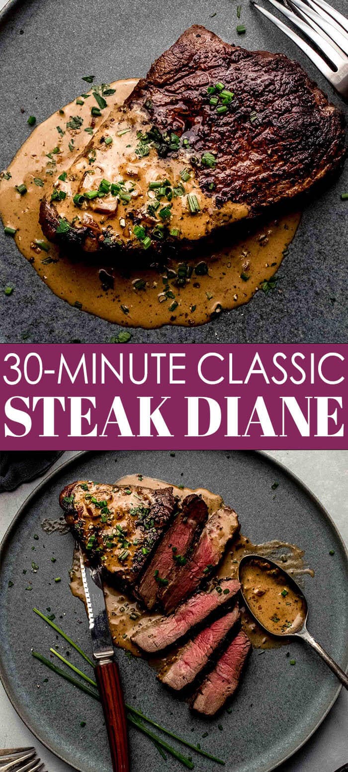 Classic Steak Diane Recipe Platings + Pairings