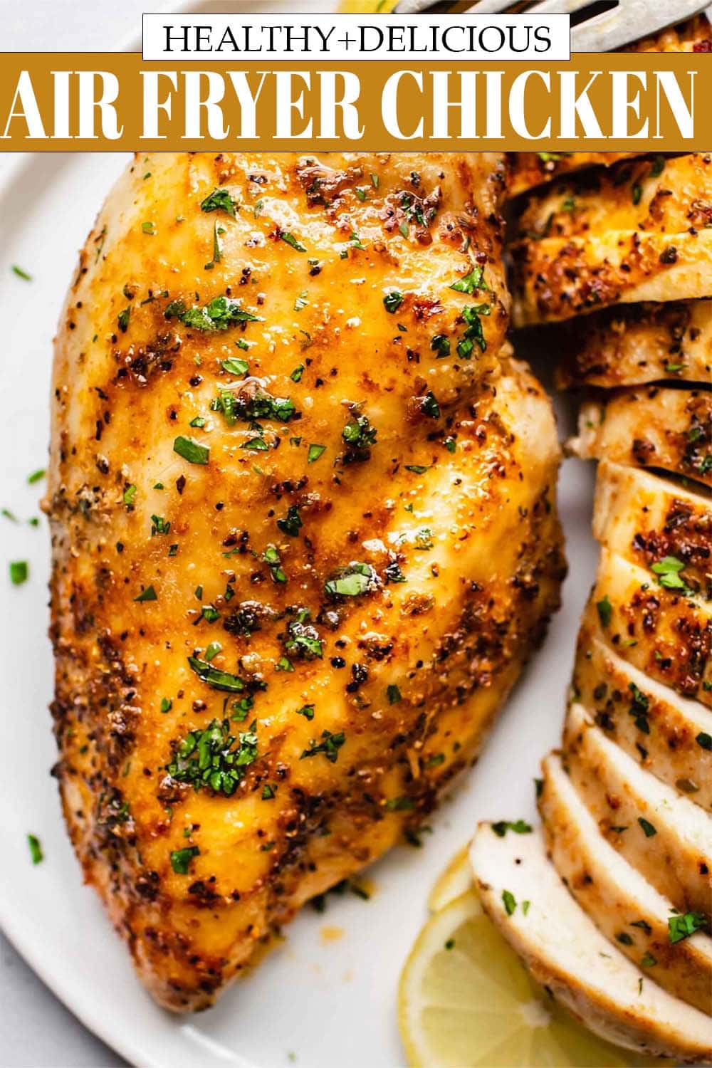 Air Fryer Chicken Breast Recipe (Tender & Juicy!)