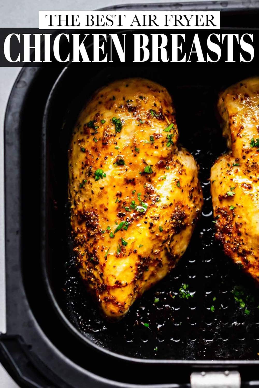 Juicy Air Fryer Chicken Breasts