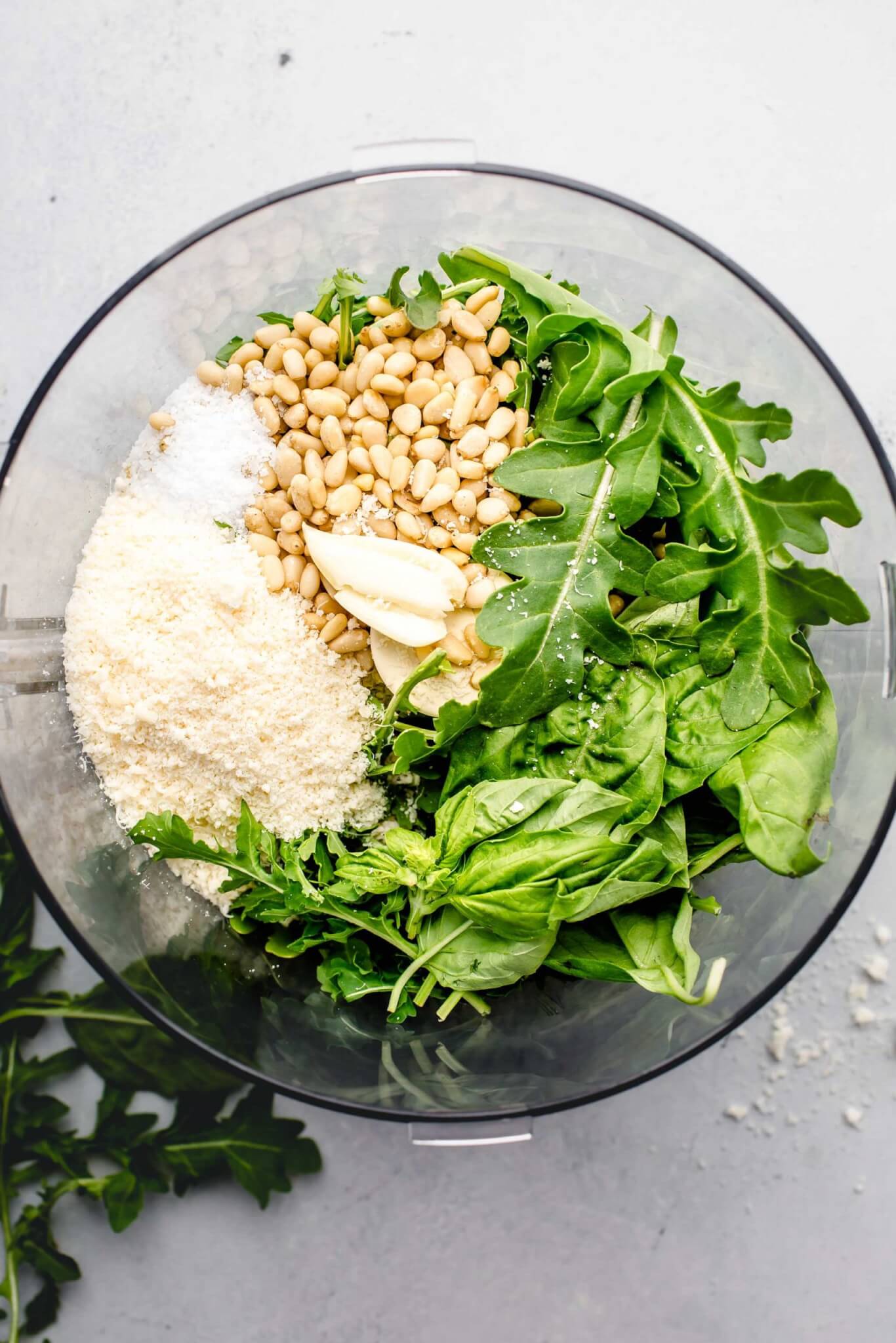 Arugula Pesto Recipe with Parmesan & Lemon Zest