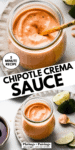 Homemade Chipotle Crema