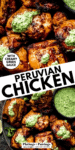Peruvian Chicken Pinterest Image.