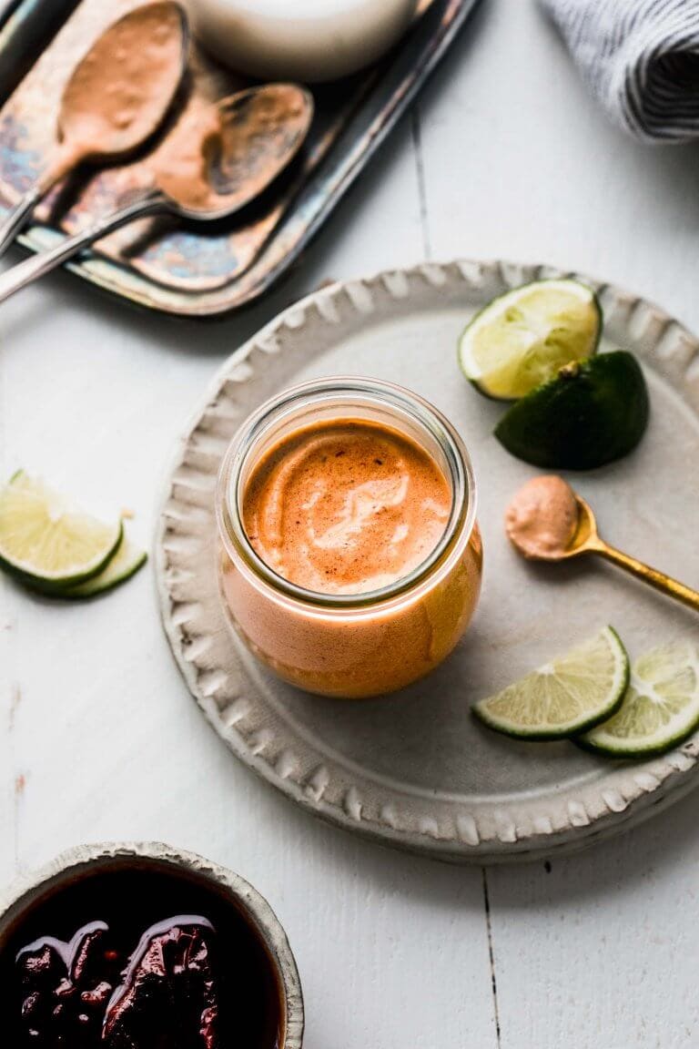 Chipotle Crema Sauce Recipe (for Tacos & More!!)